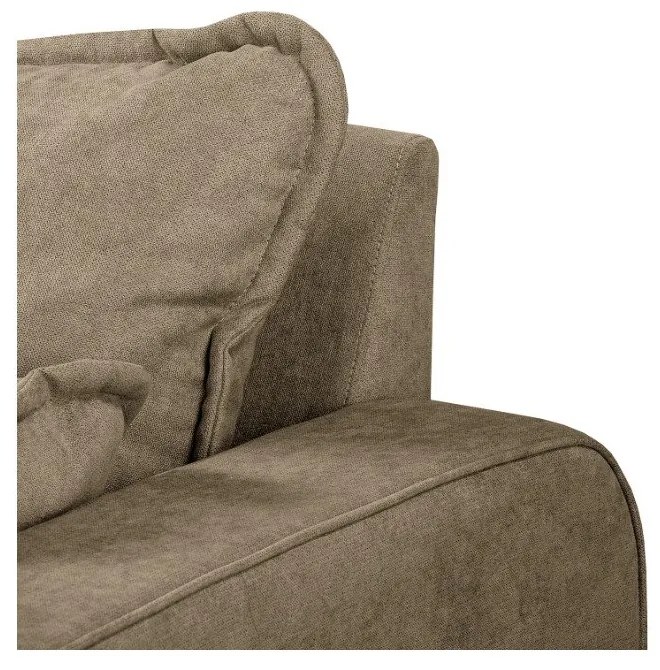 Svetlohnedá rohová pohovka (ľavý roh) Beata - Ropez