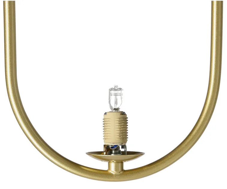 Candellux Mosadzný závesný luster Cordel pre žiarovku G9 31-73457