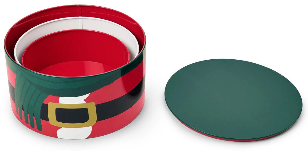 Dózy na keksy s vianočným motívom, 3 ks