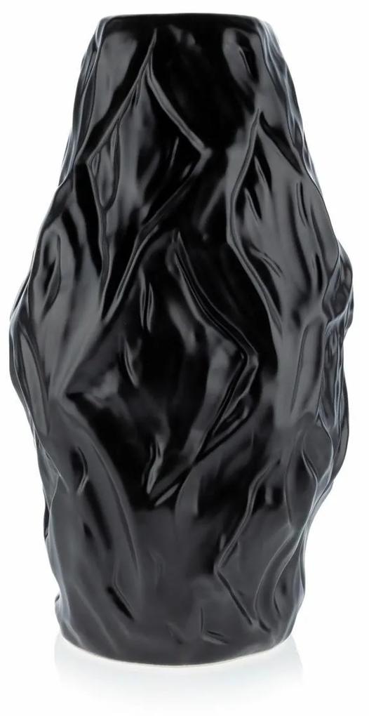 Váza Louis 29 cm čierna