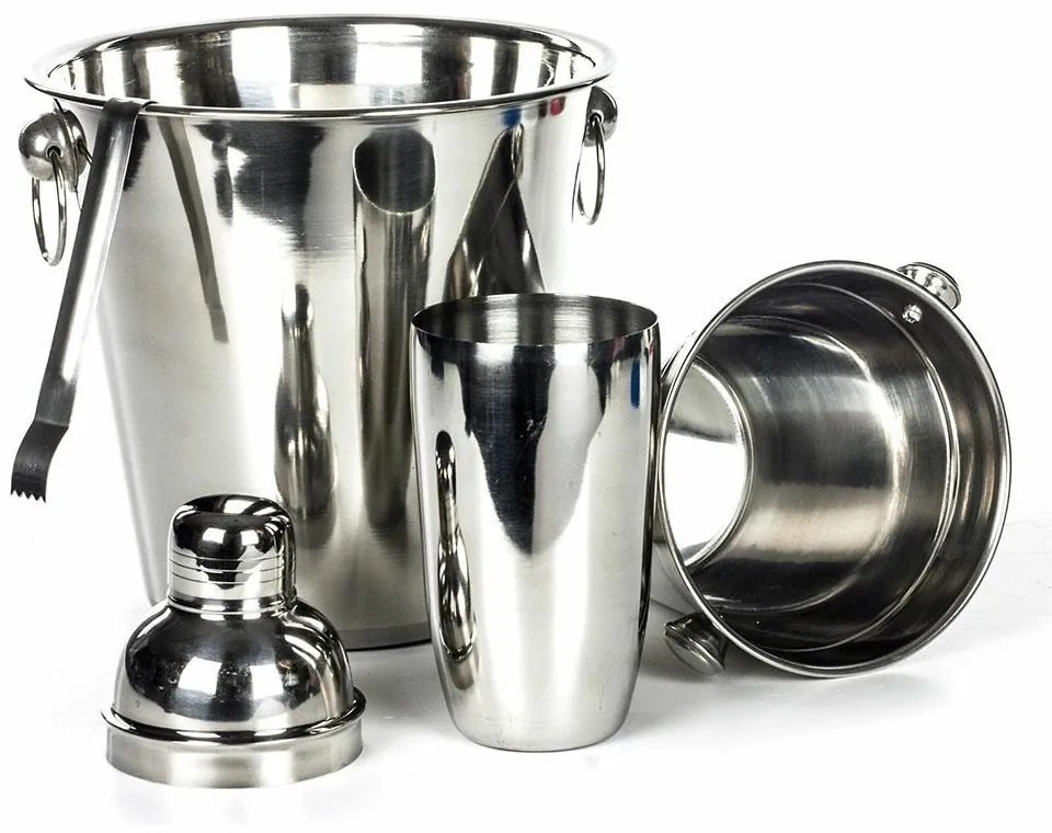 Barmanská súprava Bucket 3, 4-dielna