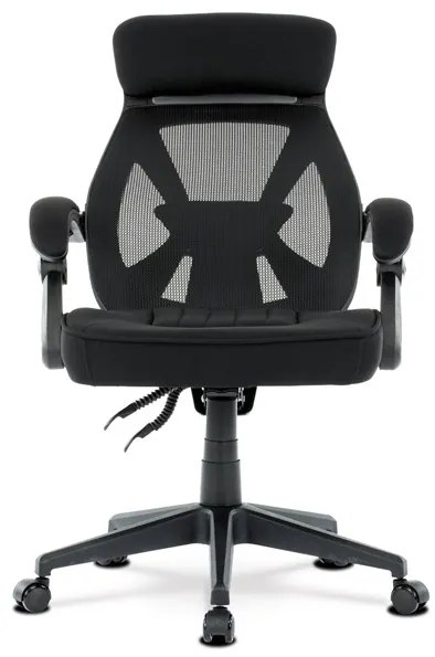 Autronic BONTEC Kancelárska stolička, hojdací mechanizmus, čierna sieťovina, KA-Y309 BK Farba: Čierna