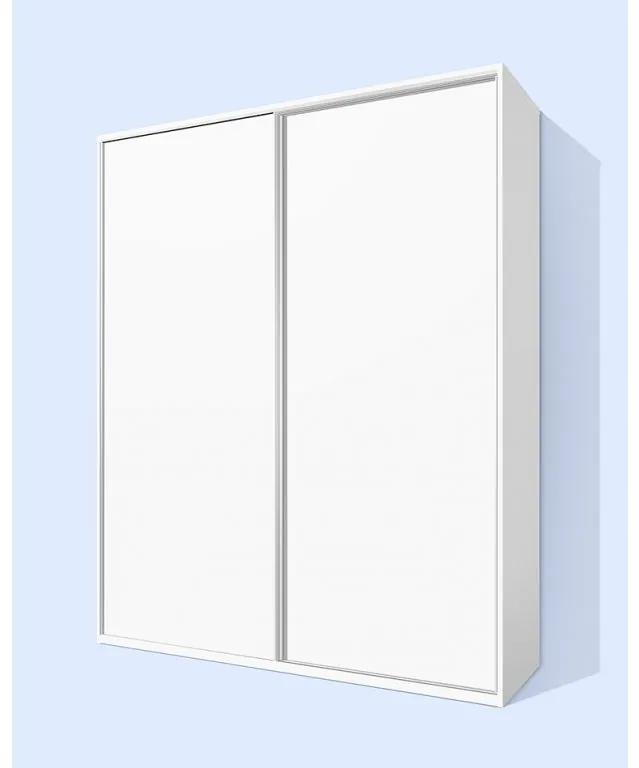 Nabytekmorava Šatníková skriňa s posuvnými dverami Alfa 34 farba lamina: agát (akát)