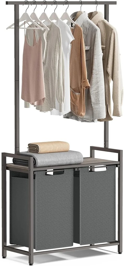 VASAGLE Kôš na bielizeň 92 l SONGMICS BLH241G01