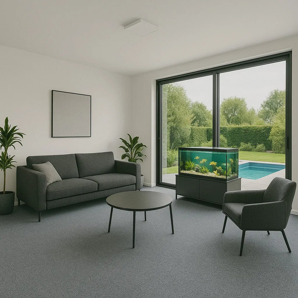 Condor Carpets, AKCIA: 350x280 cm Metrážny koberec Rambo-Bet 73, šíře, šedá, filc, kuchyňa