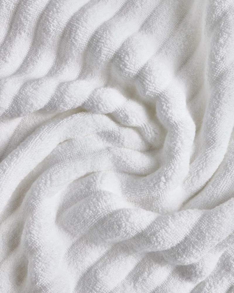 Biela froté bavlnená osuška 70x140 cm Navira – Kave Home