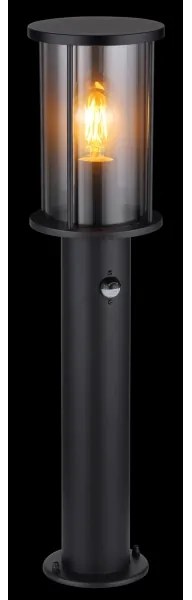 Globo 31362S - Vonkajšia lampa so senzorom GRACEY 1xE27/60W/230V 60 cm IP54