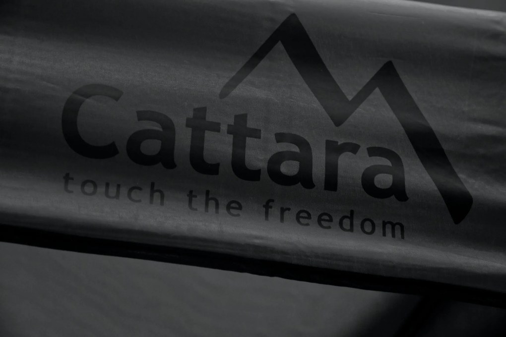 CATTARA Párty stan s nožnicovým konštrukciou 3x3 m, sivý, WATERPROOF
