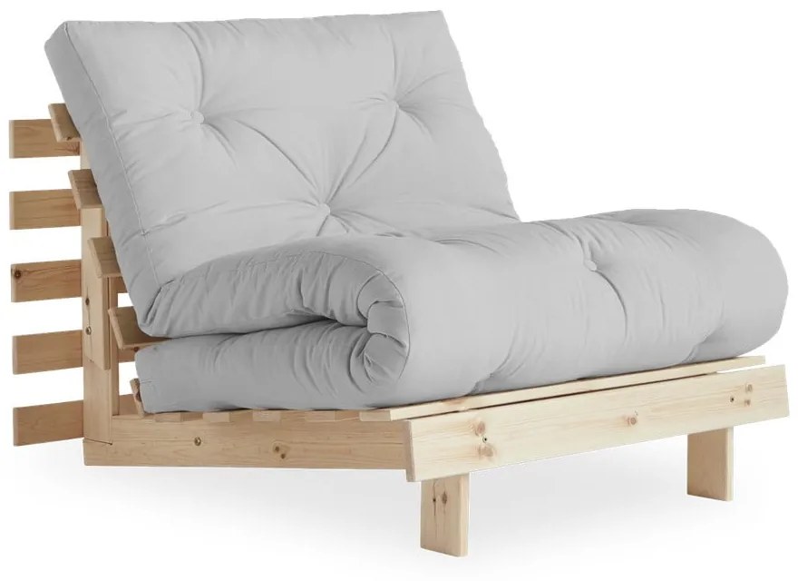 Variabilné kreslo Karup Design Roots Raw/Light Grey