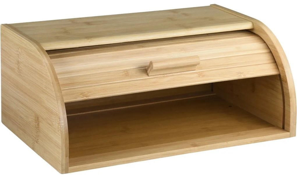 Kesper 58582 Chlebník s rolovacím víkem bambus 40x 17 x 27 cm