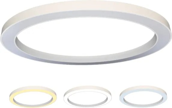 LED Stropné svietidlo LED/115W/230V 3000/4000/6500K pr. 120 cm biela