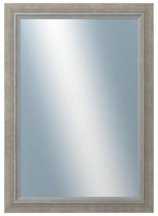 DANTIK - Zrkadlo v rámu, rozmer s rámom 50x70 cm z lišty AMALFI šedá (3113)