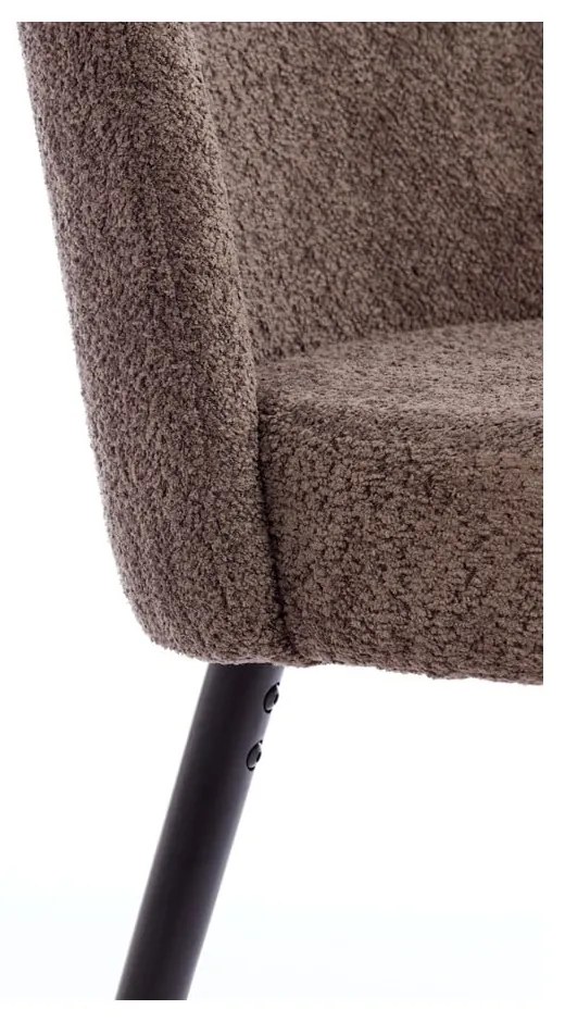 Hnedá jedálenská stolička Eckley – Light &amp; Living