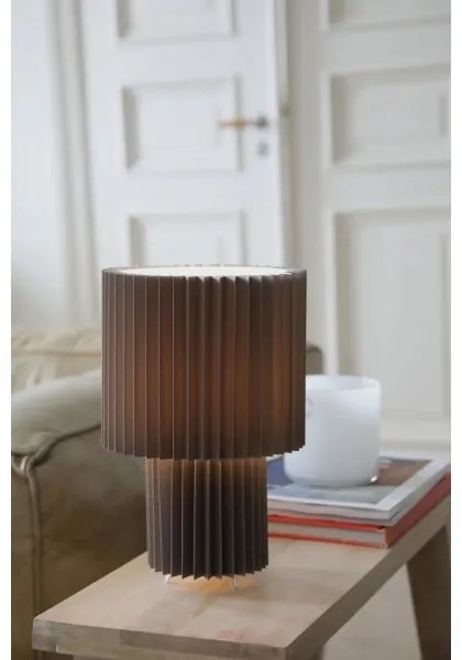 Markslöjd 108896 - Stolná lampa CATIS 1xE27/60W/230V 32 cm sivá