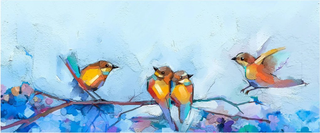 Obraz - Prebudenie prírody (120x50 cm)