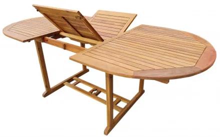 Doppler ATLAN - drevený rozkladací stôl 150 / 200x100x74 cm