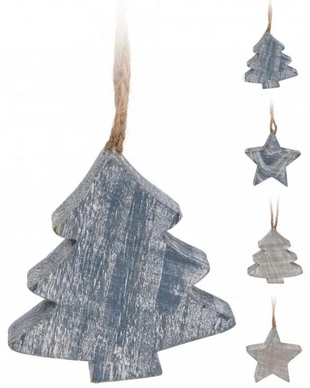 Stromčeky závesné 2ks 7cm rôzne druhy