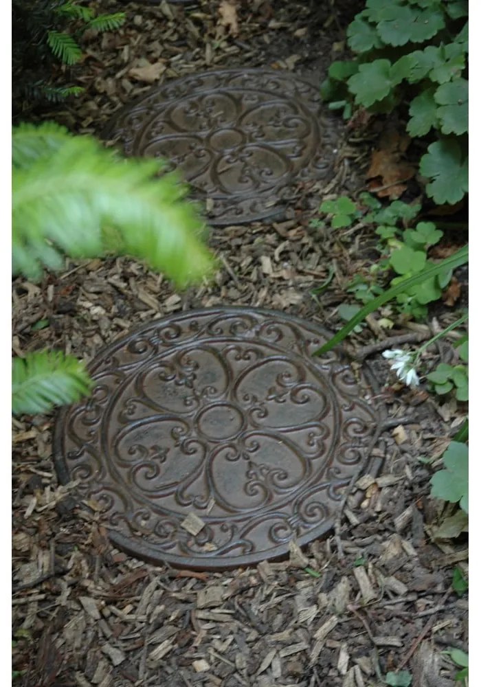 Kovový nášľap do záhrady Ornament – Esschert Design