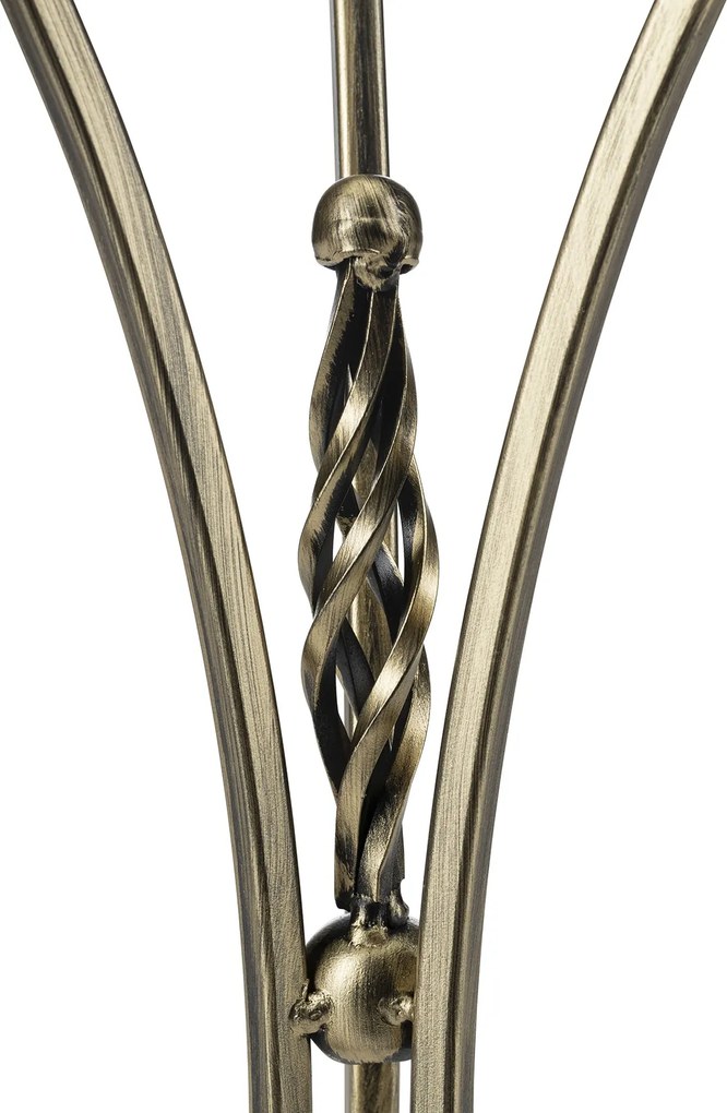 STOJAN NA KVETINÁČ SHANE 60X28 CM ZLATÁ