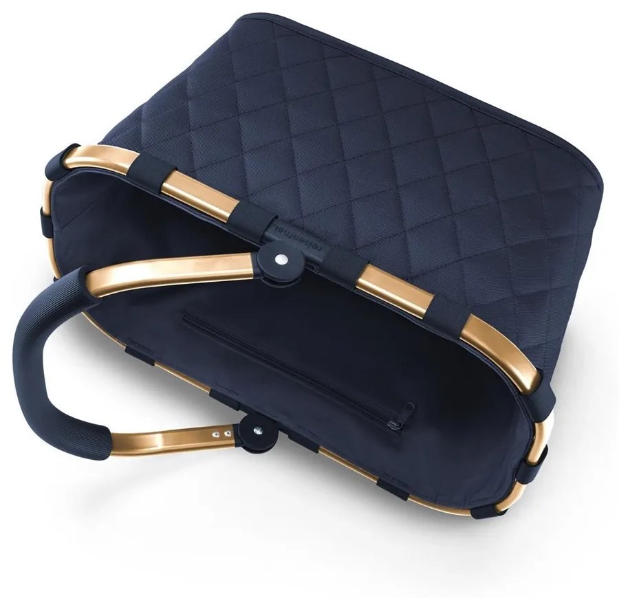 Reisenthel Nákupný košík Carrybag frame rhombus midnight gold