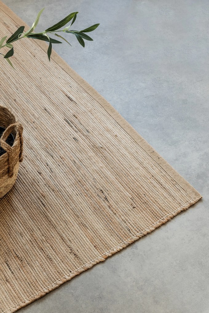 Hanse Home, Kusový koberec Handloom 105961 Dhaka Beige, 120x170, béžová, chodba / predsieň