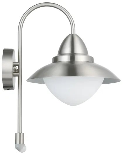 EGLO 87105 - Vonkajšie senzorové nástenné svietidlo SIDNEY 1xE27/60W IP44