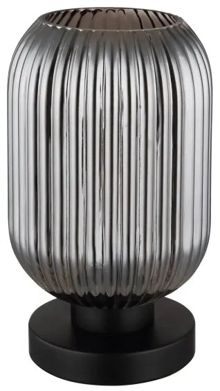 Globo 15469TS - Stolná lampa NORMY 1xE27/40W/230V šedá