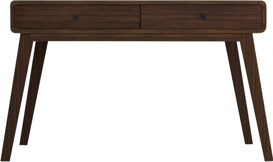 Pracovný stôl v dekore orecha 50x120 cm Cassie – Støraa