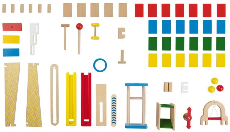 Playtive Drevená guľôčková dráha (domino)  (100367895)