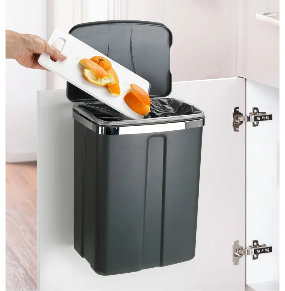 Závesný odpadkový kôš Wenko, 12 l