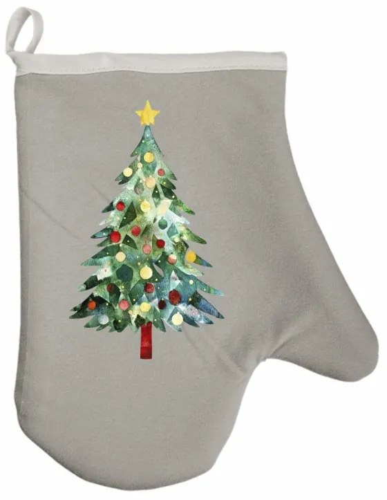 Vianočná kuchynská rukavica Twinkle EMI, červená