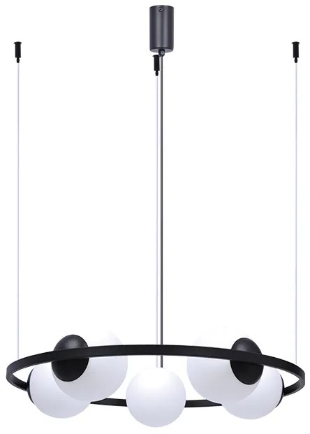 Dizajnový luster Orbit 5
