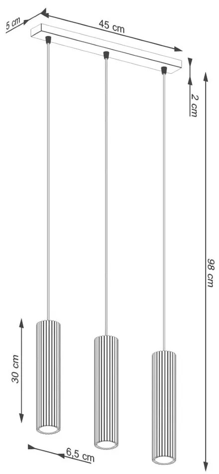 Závesné svietidlo v tehlovej farbe Gleam – Sollux