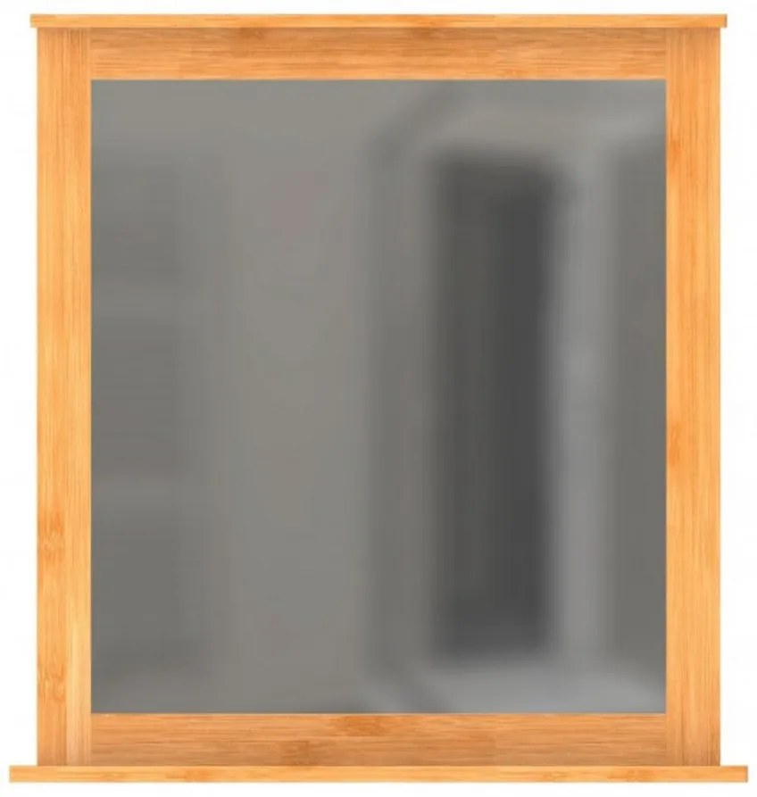 Schütte Bambusové zrkadlo 67 x 70 x 11cm WS706355