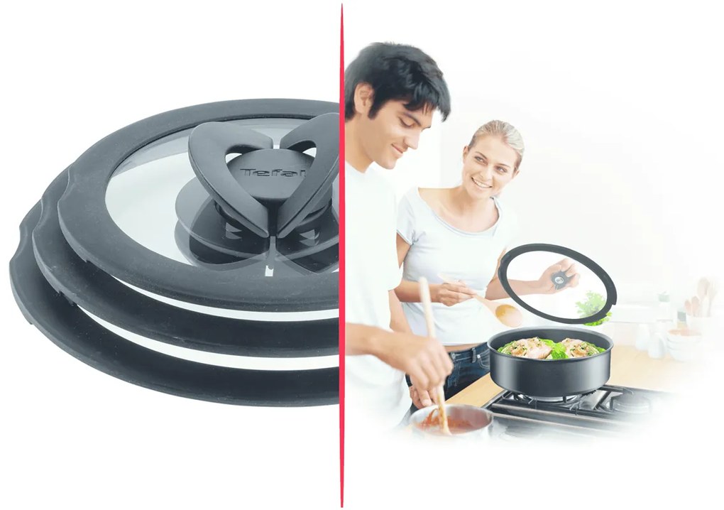 Pokrievky Tefal Ingenio L9849053 16, 18 a 20 cm