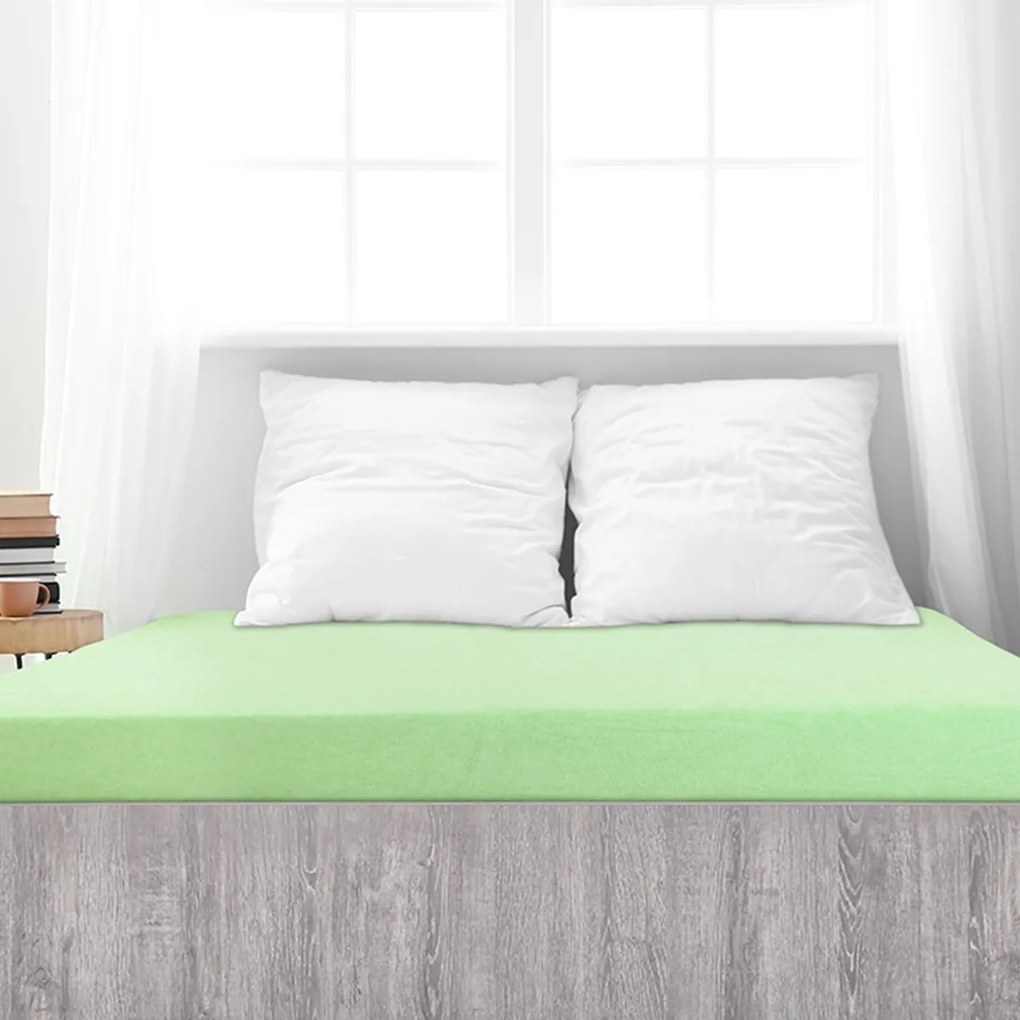 4Home froté prestieradlo Ideál zelená, 100 x 200 cm