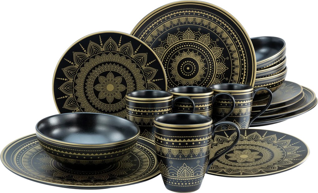 XXXLutz KOMBINOVANÝ SERVIS 16-dielne Creatable - Online Only bytové doplnky - 007768119501