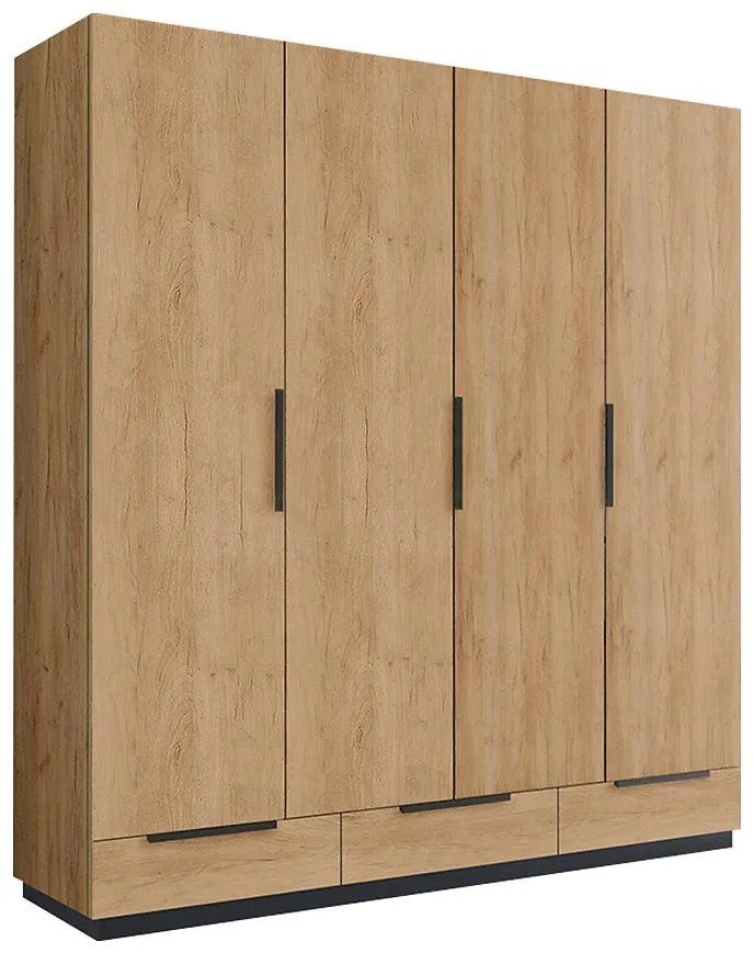 Skriňa Roksana C3b kraft zlatá