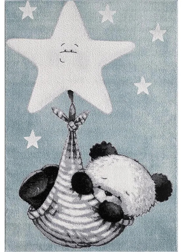 Koberec Frisee Soft Kids 1,33/1,9 A1083 modrý