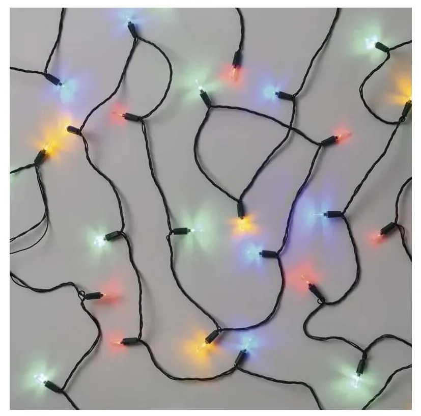 LED Vonkajšia vianočná reťaz 150xLED/27,35m IP44 multicolor