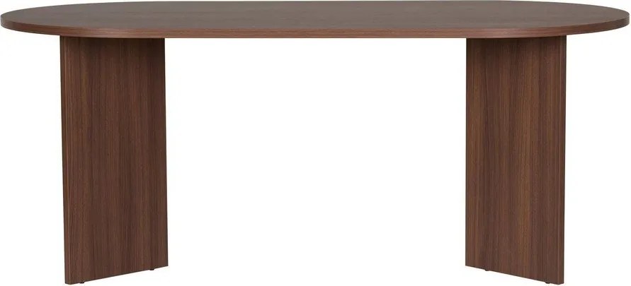Jedálenský stôl v dekore orecha 89,5x180 cm Sablin – Kalune Design