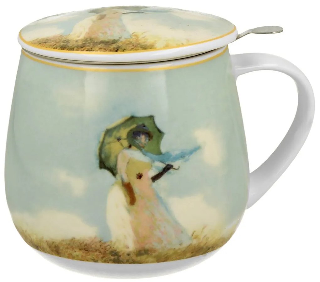 Čajová súprava Monet Woman with Parasol 430 ml
