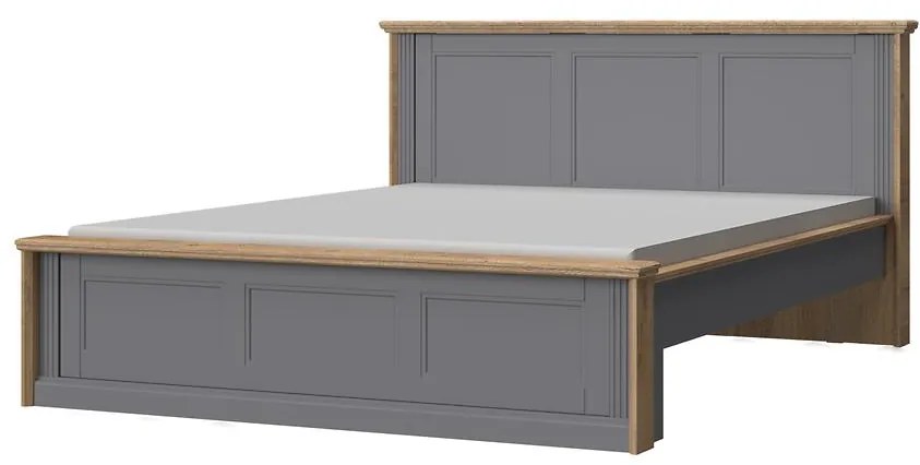 Posteľ 160 Tara kr160-ta graphite/pacific walnut