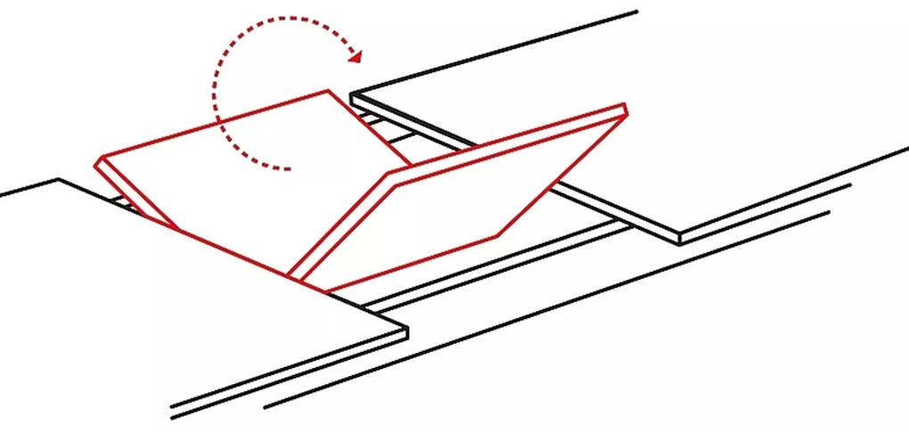 Rozkládací jídelní stůl Cortez 160/210 cm šedý mramor/antracitový