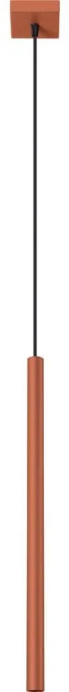 Sollux SL.1524 - Luster na lanku PASTELO 1xG9/8W/230V červená