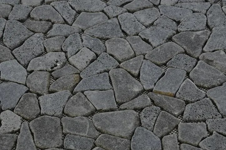 Divero Garth mozaika z andezitu (D00616) 53 x 53 cm tmavo sivá/čierna 1 m²