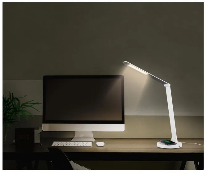 LIVARNO home Stolná LED lampa (biela) (100340255)