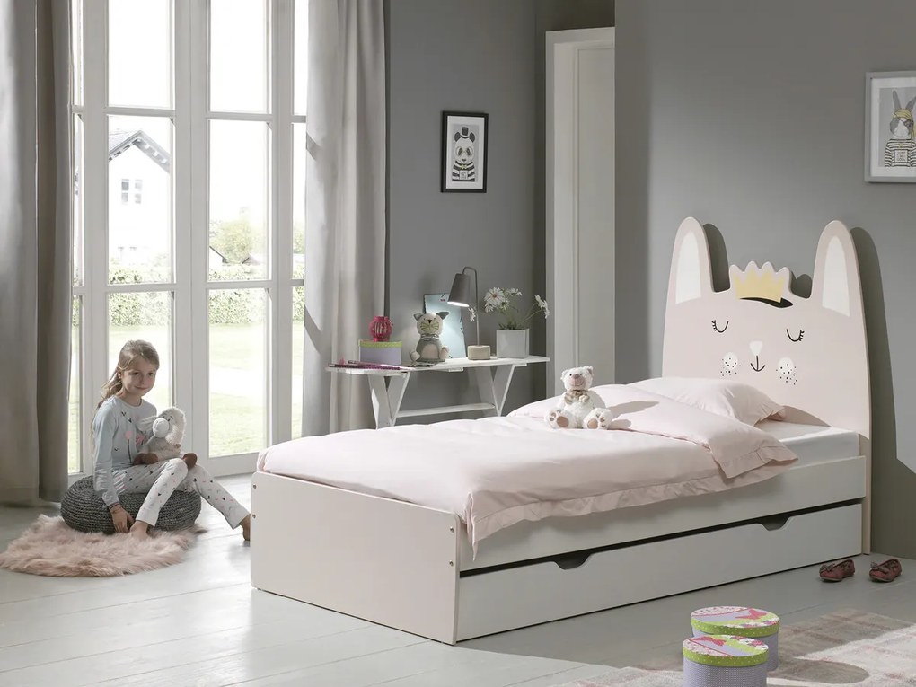 Detská posteľ Králik len úložný priestor