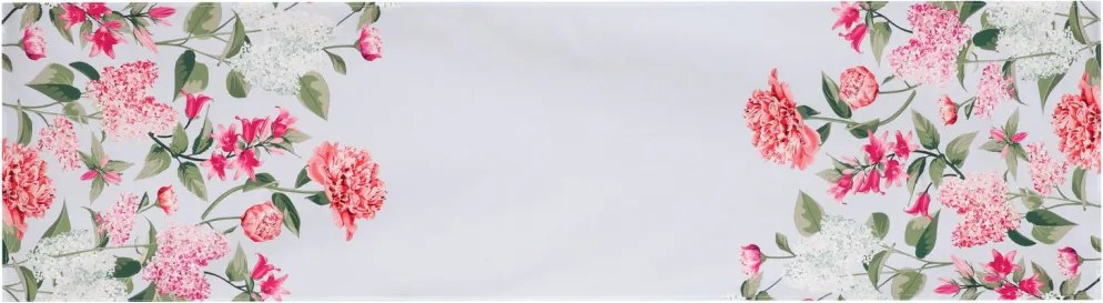 Behúň na stôl Kvetinový motív, 150x40 cm