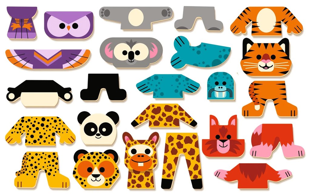 Hra s magnetmi – veselé zvieratká